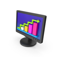 Computer Monitor Cartoon PNG & PSD Images