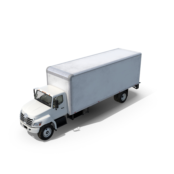 Commercial Box Truck PNG & PSD Images