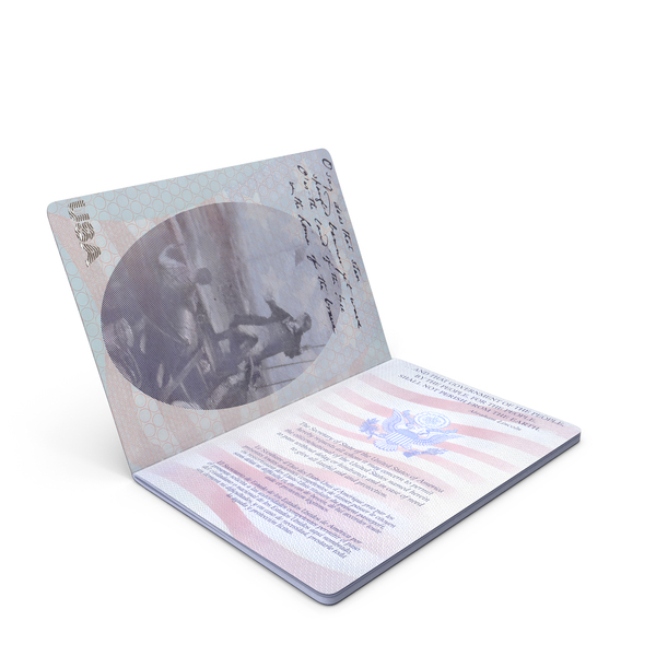 United States Passport Open Cover PNG & PSD Images