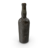 Antique Wine Bottle PNG & PSD Images