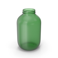 Glass Jar Green PNG & PSD Images