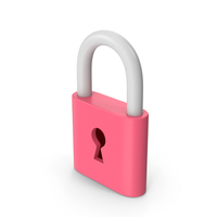 Cartoon Padlock PNG & PSD Images