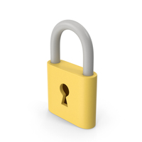 Cartoony Padlock PNG & PSD Images