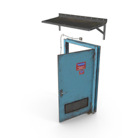 Door Under The Canopy PNG & PSD Images
