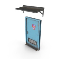 Door Under The Canopy PNG & PSD Images