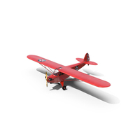 Classic Monoplane Aircraft Piper J-3 PNG & PSD Images