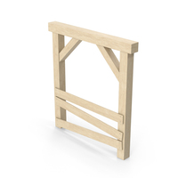 Wooden Mine Support Enter Closed PNG & PSD Images