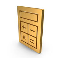 Gold Calculator Icon PNG & PSD Images