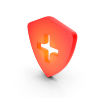 Shield With Medical Cross Symbol PNG & PSD Images