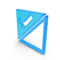 Tick Mark Triangle Symbol PNG & PSD Images