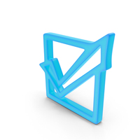 Tick Mark With Box Symbol PNG & PSD Images
