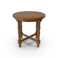 Wooden End Table PNG & PSD Images