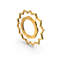 Gold Flower Icon PNG & PSD Images