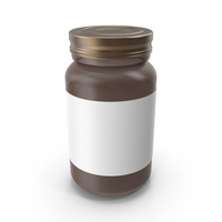 Nutritional Supplement Bottle PNG & PSD Images