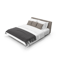 Flexform Grandemare Bed PNG & PSD Images