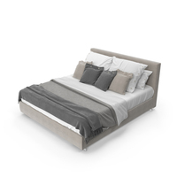 Flexform Magnum Bed PNG & PSD Images