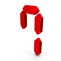 Red Metal Digital Number 7 Icon PNG & PSD Images