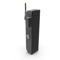 Sci Fi Wall Radio Transmitter PNG & PSD Images
