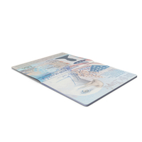 USA Passport Open Page PNG & PSD Images