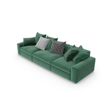 Poliform Dune Sofa 3 Seats PNG & PSD Images