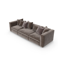 Poliform Dune Sofa 3 Seats PNG & PSD Images