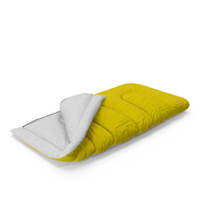 3 Season Sleeping Bag Yellow PNG & PSD Images