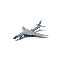 Xian H-6 China Strategic Bomber with Reconnaissance Drone PNG & PSD Images