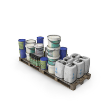 Pallets With Buckets PNG & PSD Images