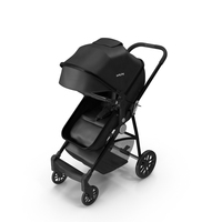 Foldable Walking Baby Stroller PNG & PSD Images