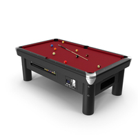 Public Pool Table Red PNG & PSD Images