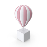 Hot Air Balloon Sculpture For Party Event Decoration PNG & PSD Images