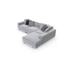 Molteni E C Turner Corner Sofa PNG & PSD Images
