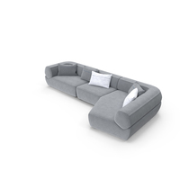 Bebitalia Naviglio Corner Sofa PNG & PSD Images