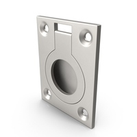 Kitchen Cabinet Handle Recessed Round Silver PNG & PSD Images