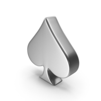 Spades Silver PNG & PSD Images