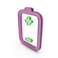 Battery Plus And Minus Charge Icon PNG & PSD Images