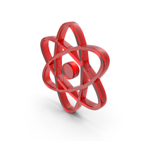 Glass Atomic Outline Icon PNG & PSD Images