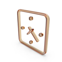 Clock Outline Icon PNG & PSD Images
