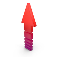 Arrow Red Purple Up PNG & PSD Images