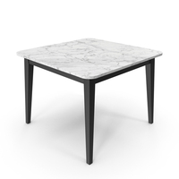 Marble Square Dining Table PNG & PSD Images