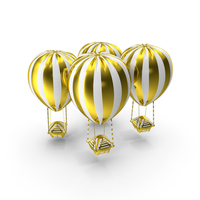 Hot Air Balloon Toy PNG & PSD Images