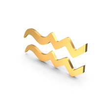 Aquarius Astrology Symbol PNG & PSD Images