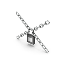 Chained Padlock PNG & PSD Images