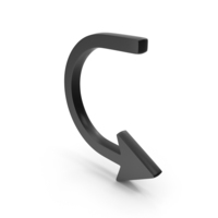 Curve Arrow Repeat Icon PNG & PSD Images