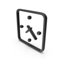 Clock Outline Icon PNG & PSD Images