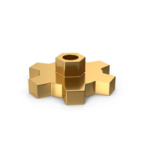 Gold Gear PNG & PSD Images