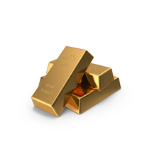 Stack Of Gold Bars PNG & PSD Images