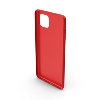 Red Smartphone Cover PNG & PSD Images