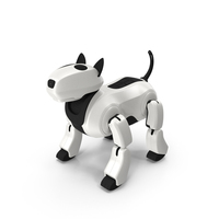 Genibo Robot Dog White PNG & PSD Images