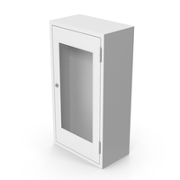 White Fire Extinguisher Cabinet PNG & PSD Images